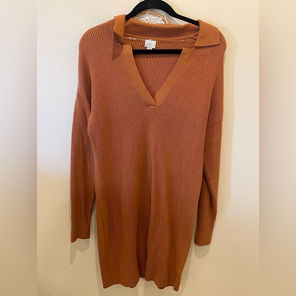 NWOT TARGET Chestnut sweater dress